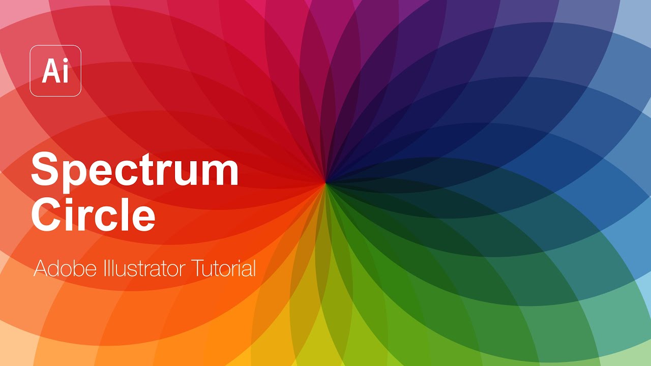 Spectrum Colour Circle - Adobe Illustrator Tutorial