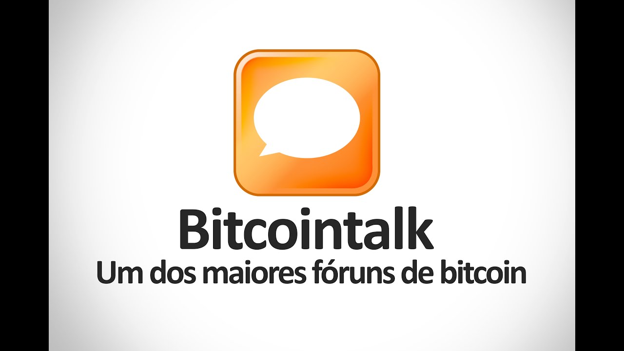 Bitcointalk - Um dos maiores f&oacute;runs de bitcoin e altcoins do Mundo