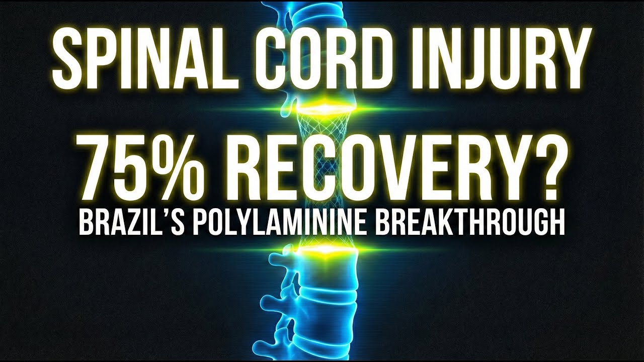 75% Spinal Cord Injury Recovery?? Deep Dive in Brazil’s Polylaminine Breakthrough