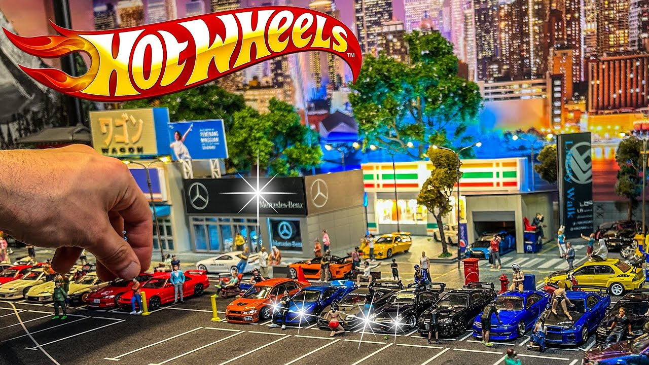 Most Amazing & Affordable Diorama setup / Hotwheels Diorama (1/64 Scale)