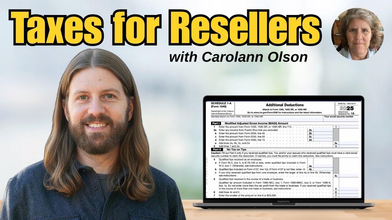 Taxes for Online Resellers: A Conversation with Tax Pro Carolann Olson