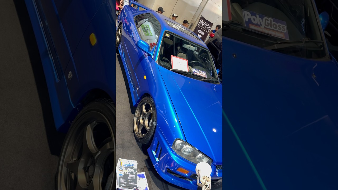 1999 Nissan Skyline GTT 34, 29-й Манильский автосалон 2025 г., SMX, 16 ноября 2025 г.