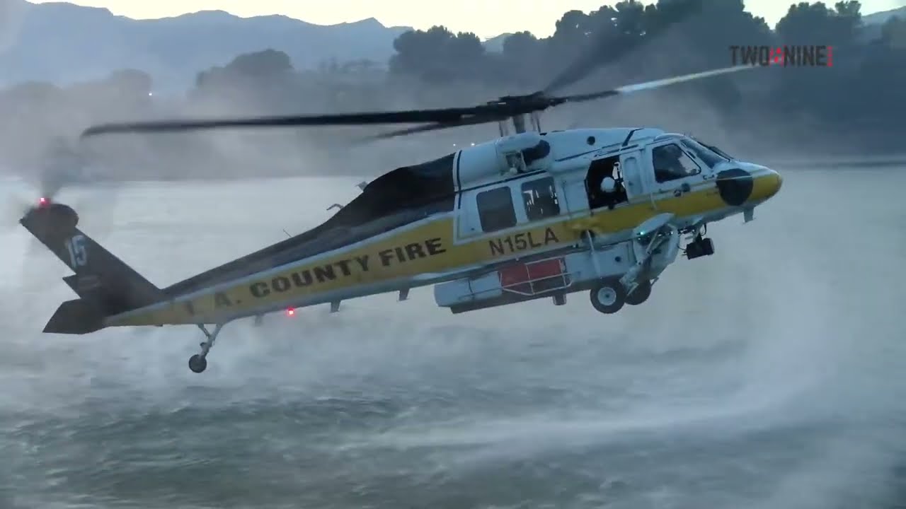 Los Angeles County, Fire Department Aviation in Action