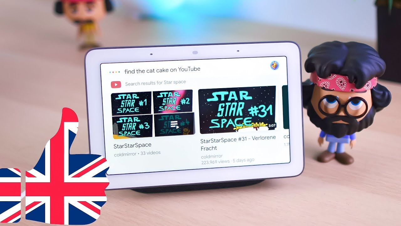 We tried speaking Queen's English to the Google Nest Hub (Google Home Hub 2019)