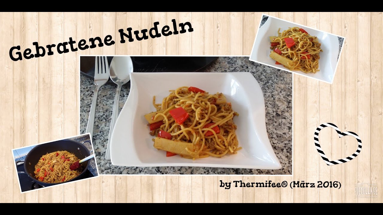 Thermomix&reg; TM 5 - Gebratene Nudeln nach Mixgenuss Art