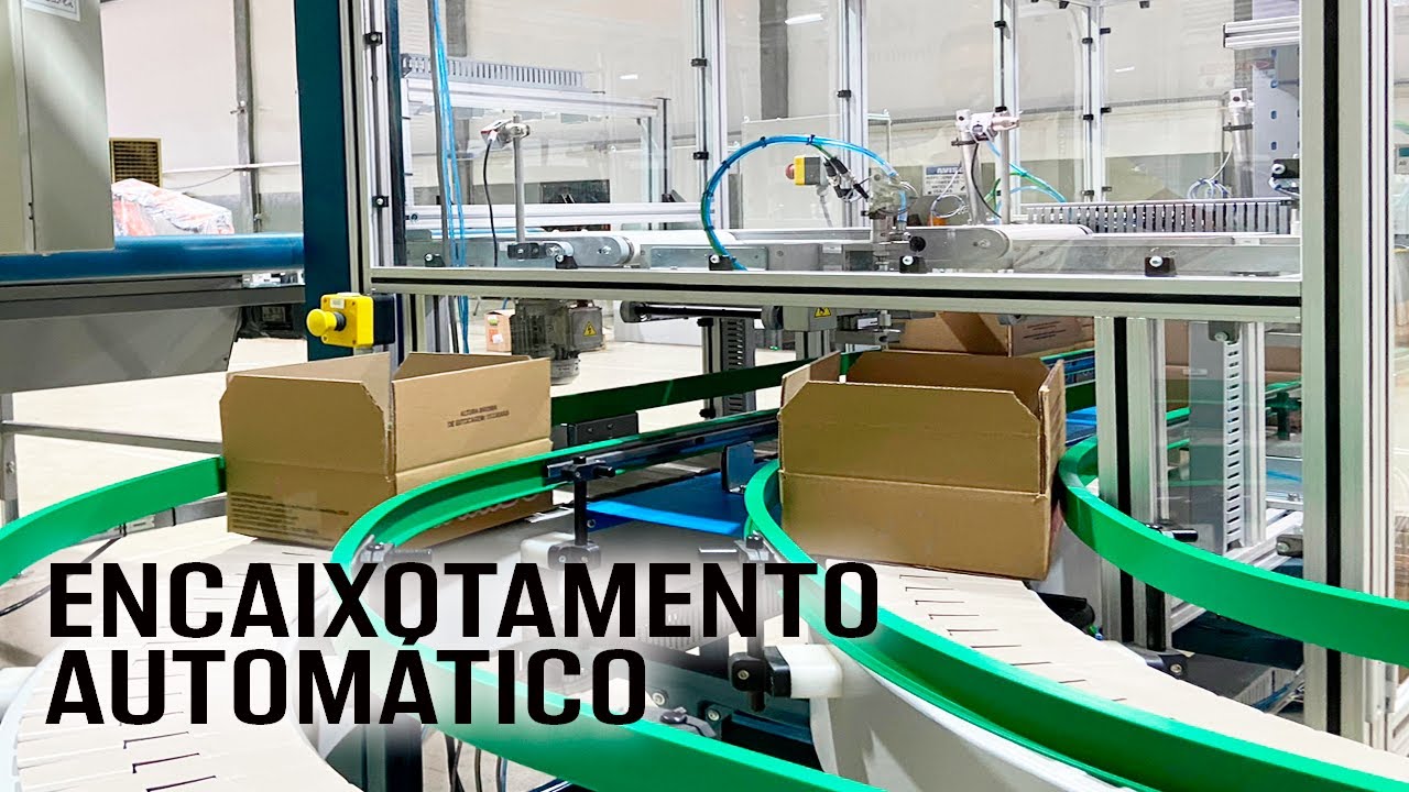 Encaixotar produtos: solu&ccedil;&atilde;o inteligente da SNEF de alta performance para encaixotamento autom&aacute;tico