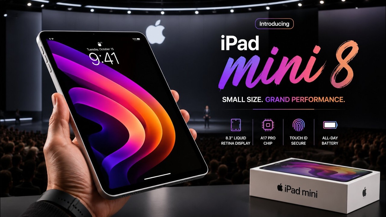iPad mini 8: Самое крупное обновление за 5 лет &mdash; это правда!🔥🔥