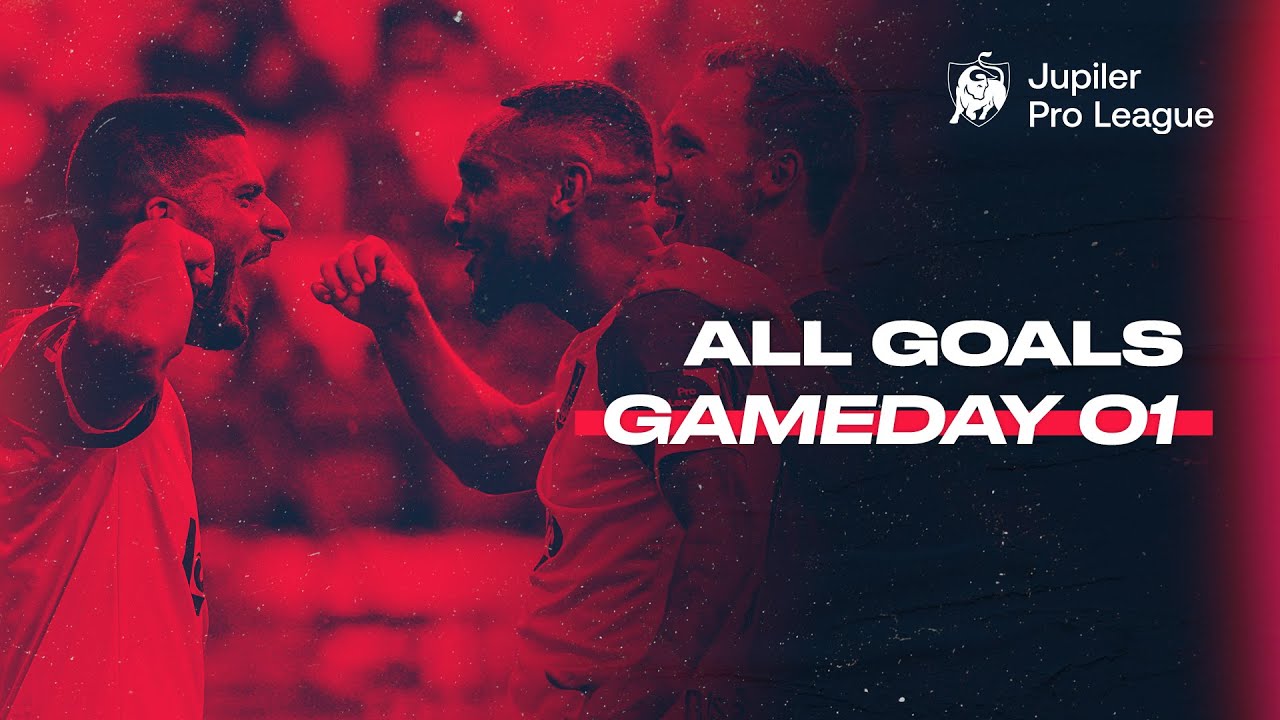 Jupiler Pro League | Doelpunten speeldag 1