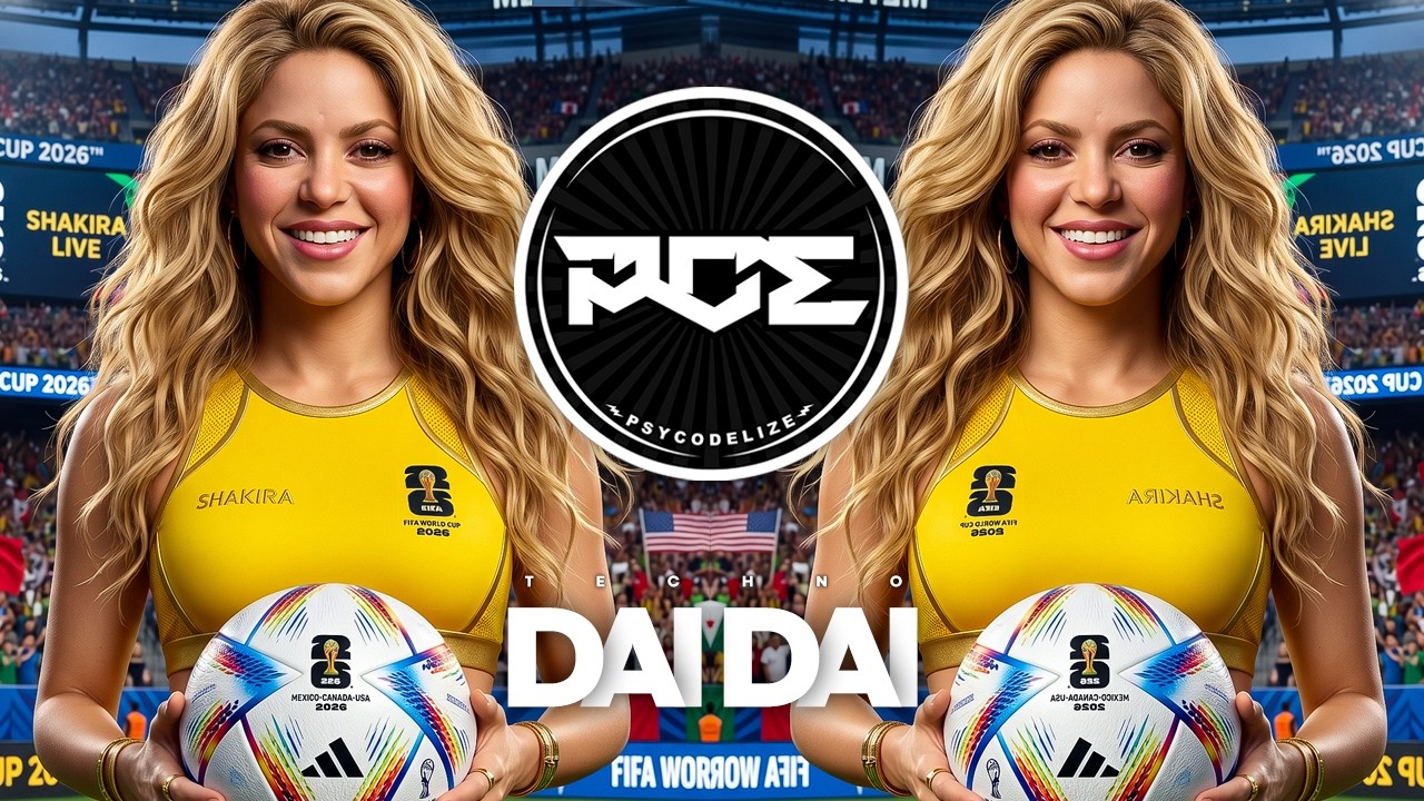TECHNO ● Shakira, Burna Boy - Dai Dai (DJDENIAL Remix) FIFA World Cup Song 2026