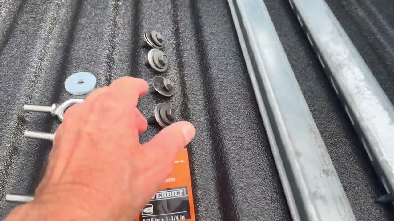 Ford Maverick DIY Tie Down Rails