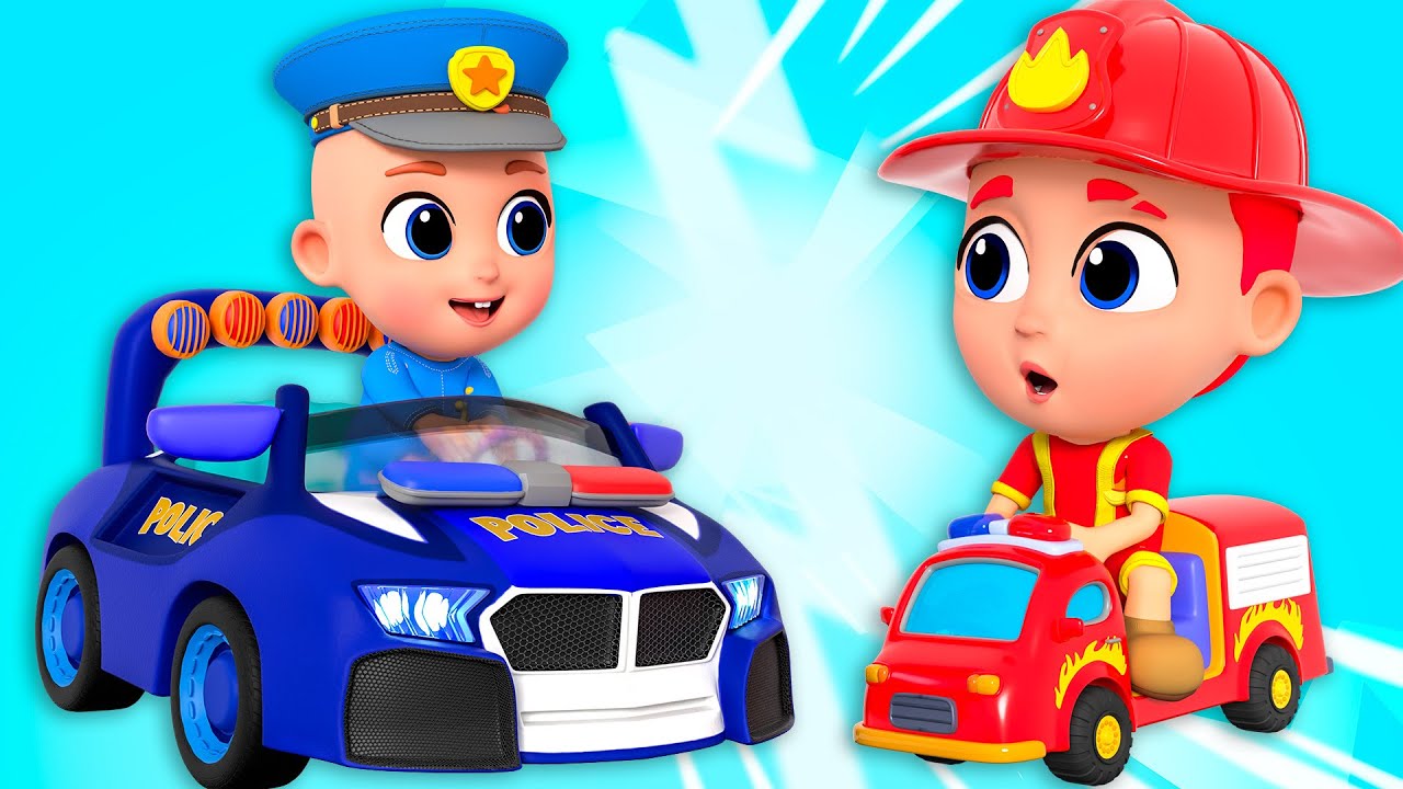 Big vs Small | Rescue Team | Sibling Play | Nursery Rhymes & Kids Songs | Tinytots