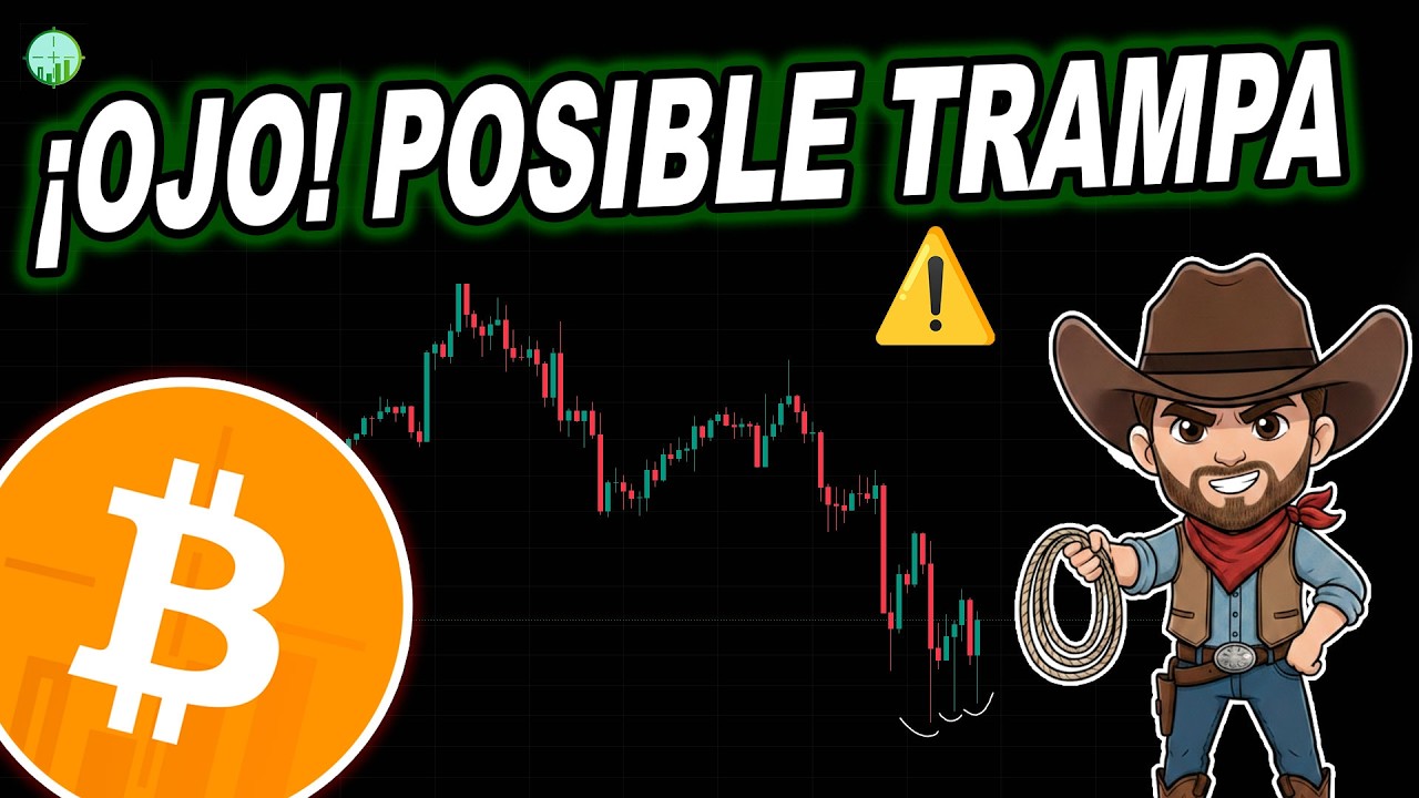 📈&iexcl;TRAMPA! Bitcoin podr&iacute;a limpiar el m&iacute;nimo pero en ambos casos apunta arriba, mira esto