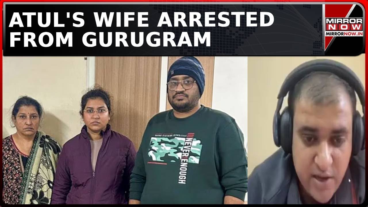 Atul Subhash suicide case: Techie&rsquo;s Wife And In-laws Held For Abetting Suicide | Bengaluru Case