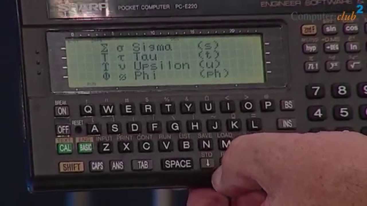 Sharp PC-1350 und Sharp PC-E220