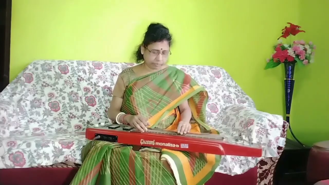 Bolchi Tomer kane kane ( Hawaiian Guitar ) Covered by Tapasi Banerjee 