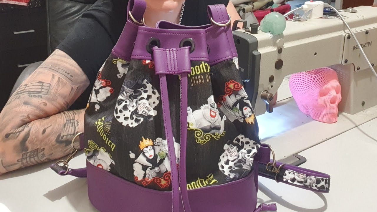 Bonnie by Swoon modified as a backpack