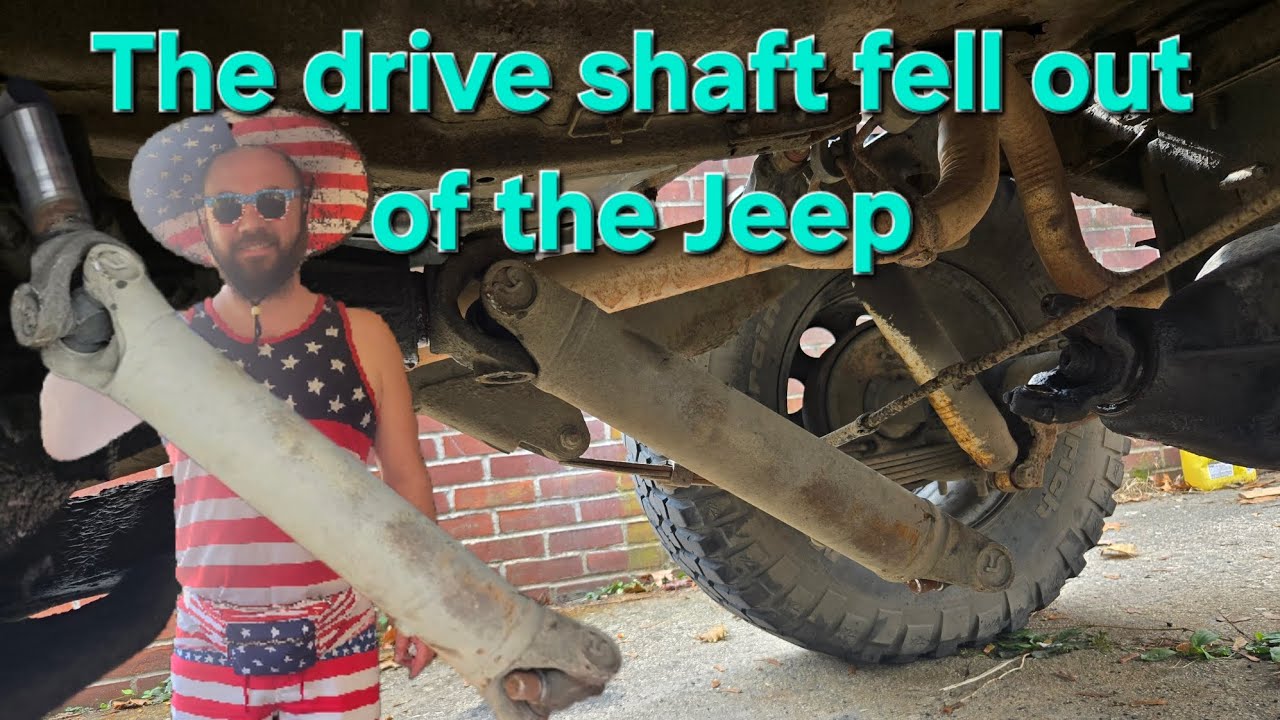 Fixing the rear drive shaft in the YJ
