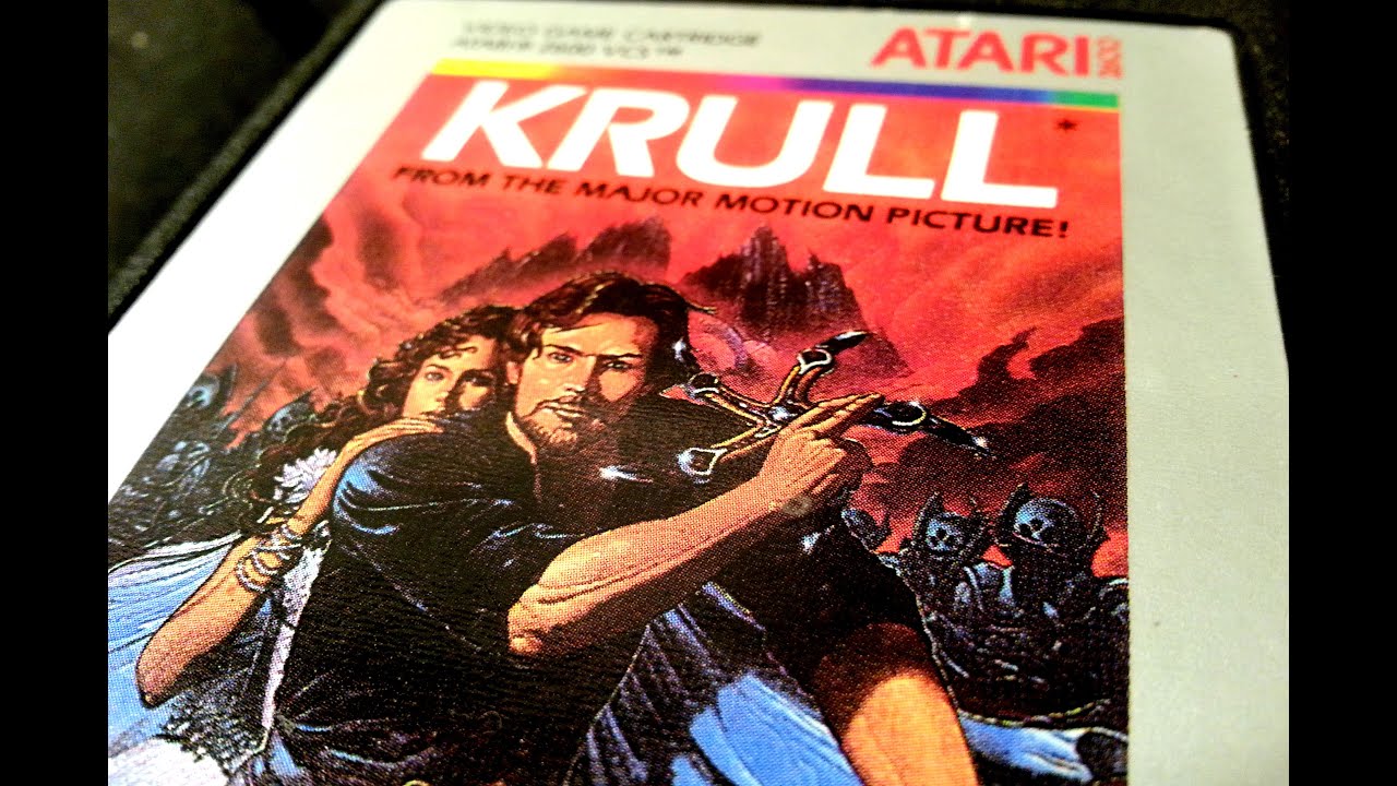 Classic Game Room - KRULL review for Atari 2600