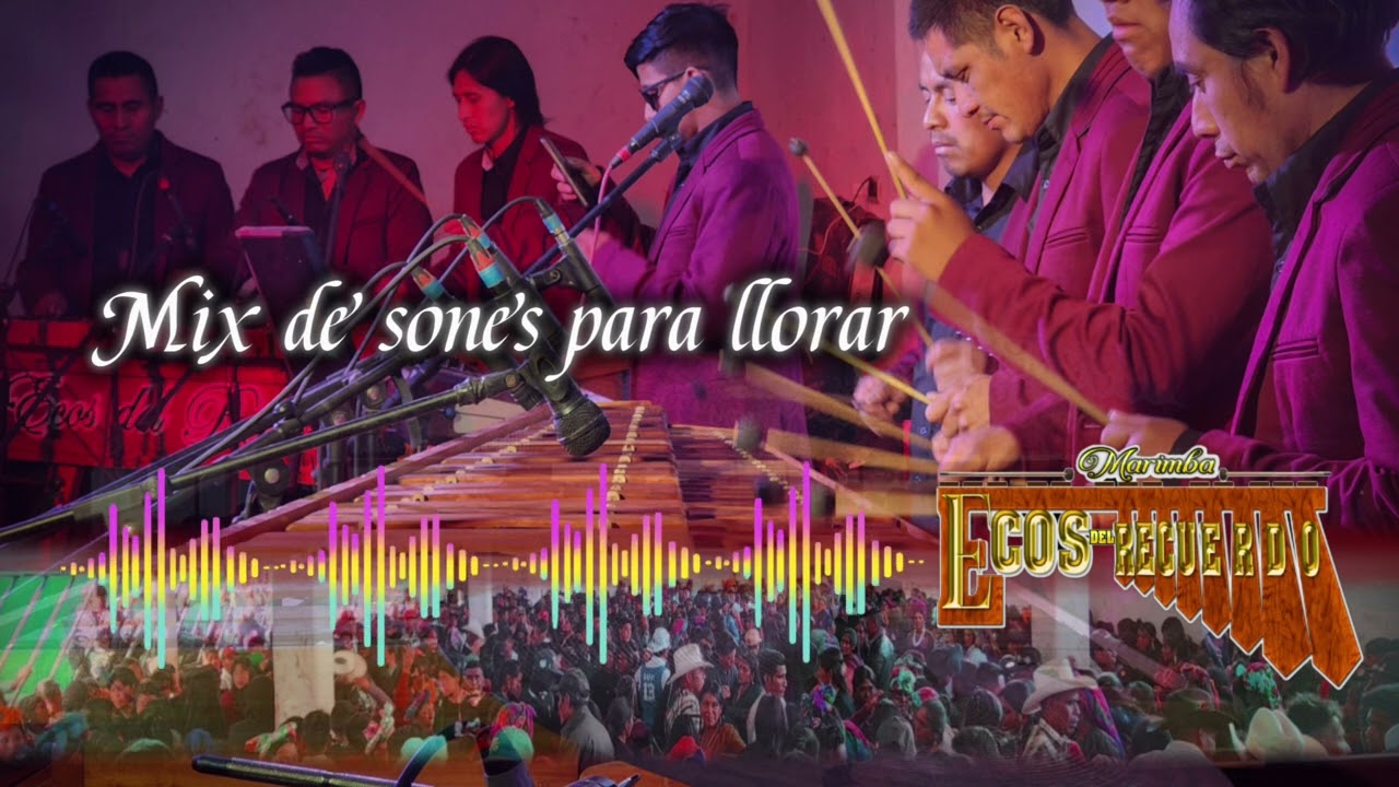 Mix de sones para llorar - Marimba Ecos del Recuerdo (en vivo ) 🔴 (2025) 