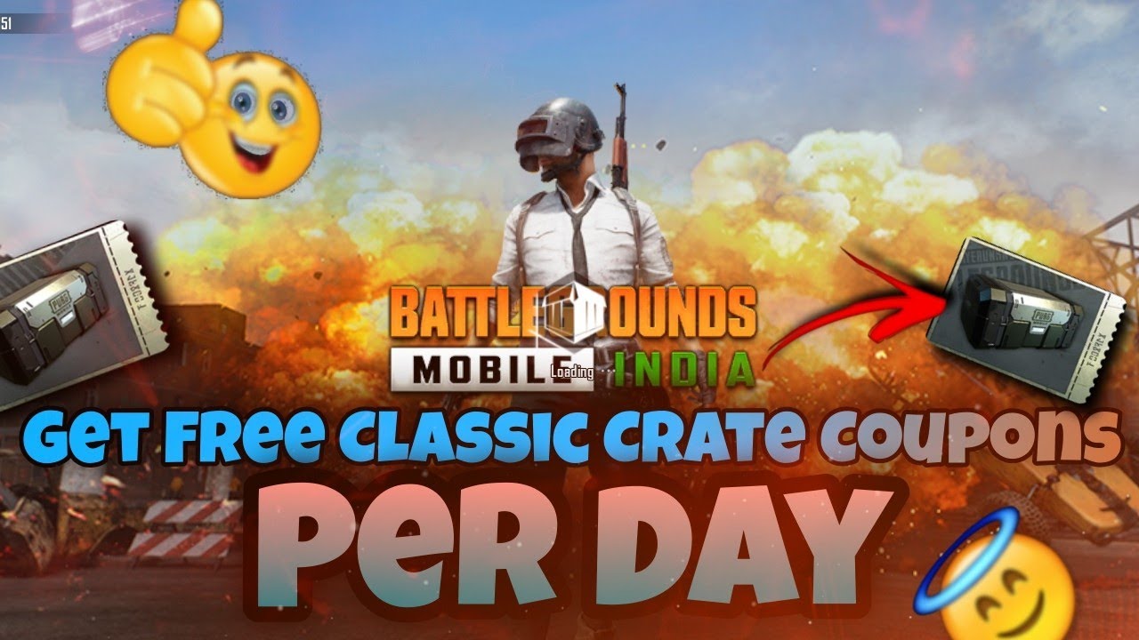 Get Free Classic Crate Coupon Per Day || How to Get Free Classic Crates