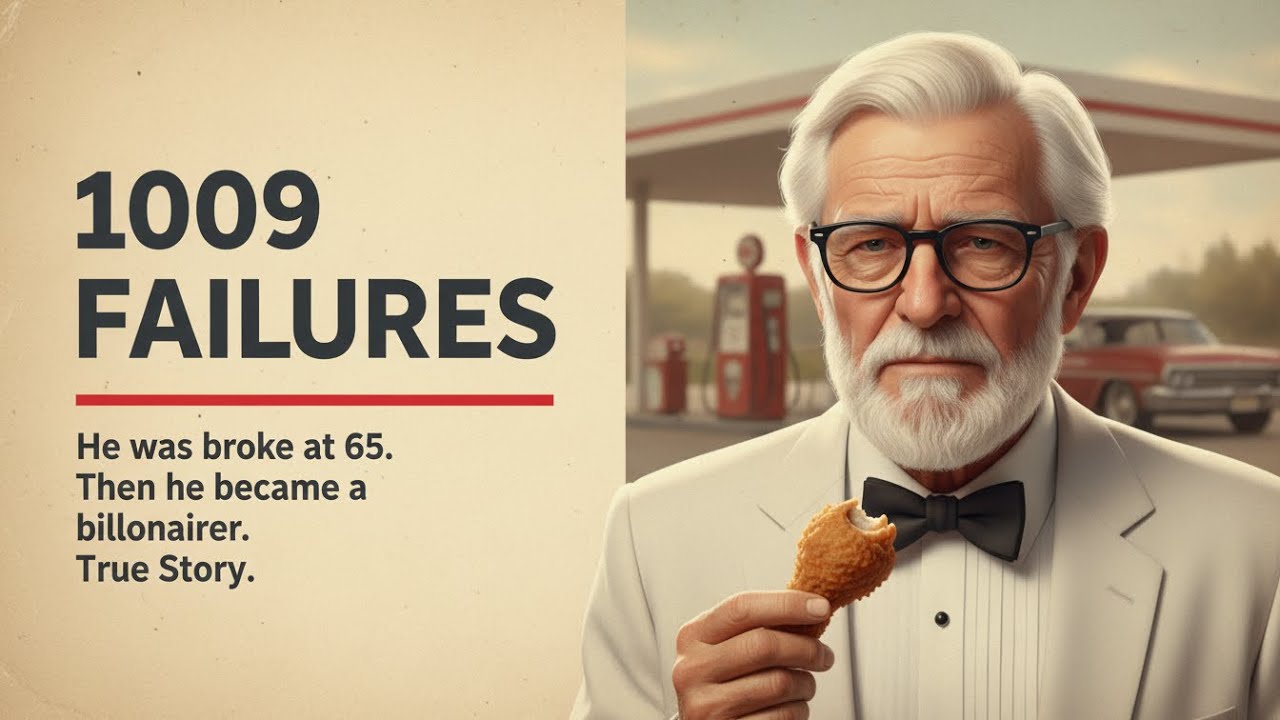 Rejected 1009 Times! The Man Who Started at 65 | Learn English Through Story (Level 2)