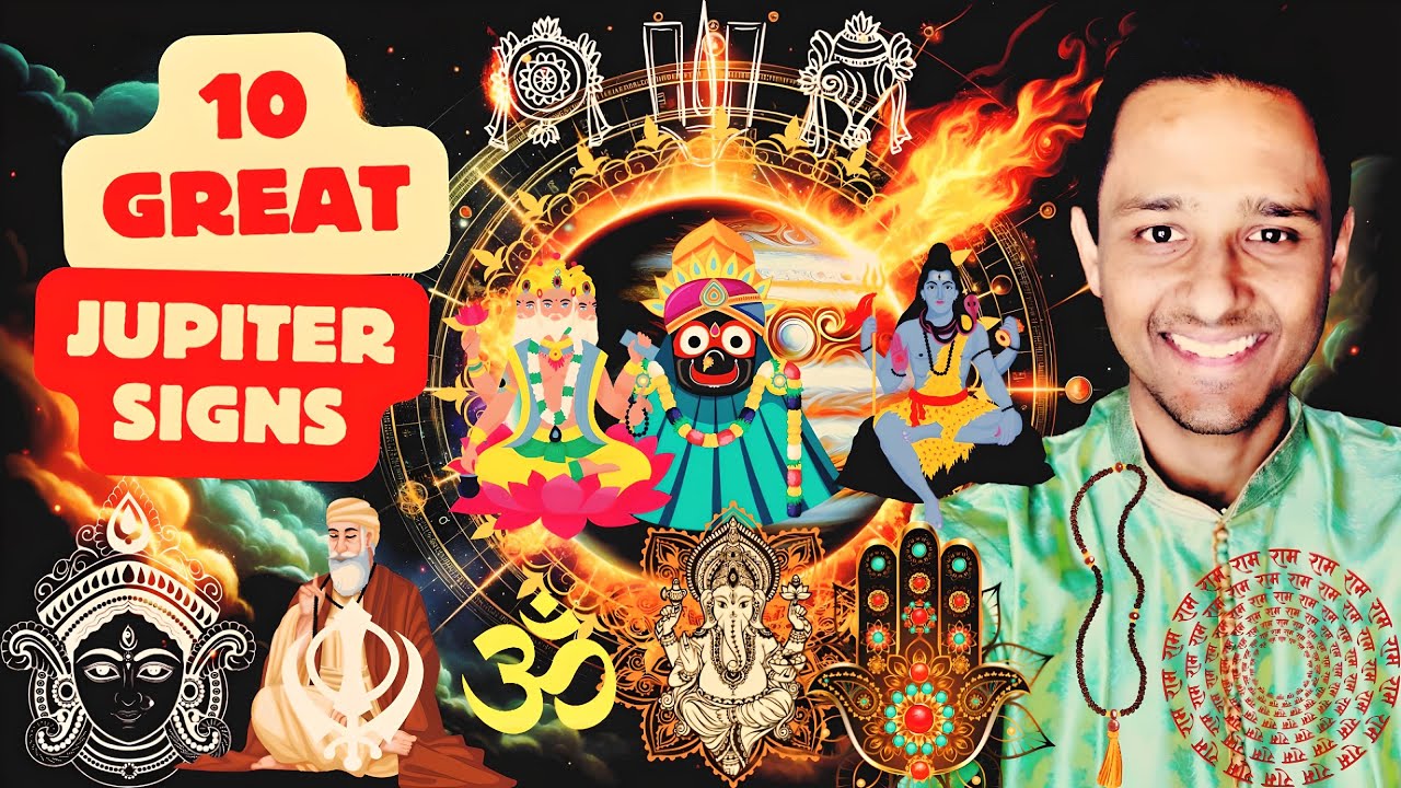 10 classic signs that you have a powerful JUPITER in your Horoscope #jupiter #guru #god #faith