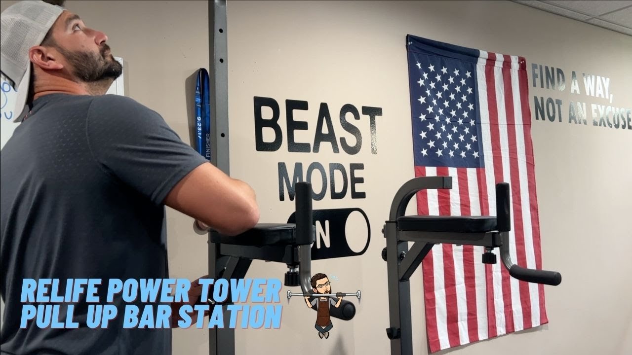 Станция RELIFE Power Tower Pull Up Tour (сборка и тестирование)