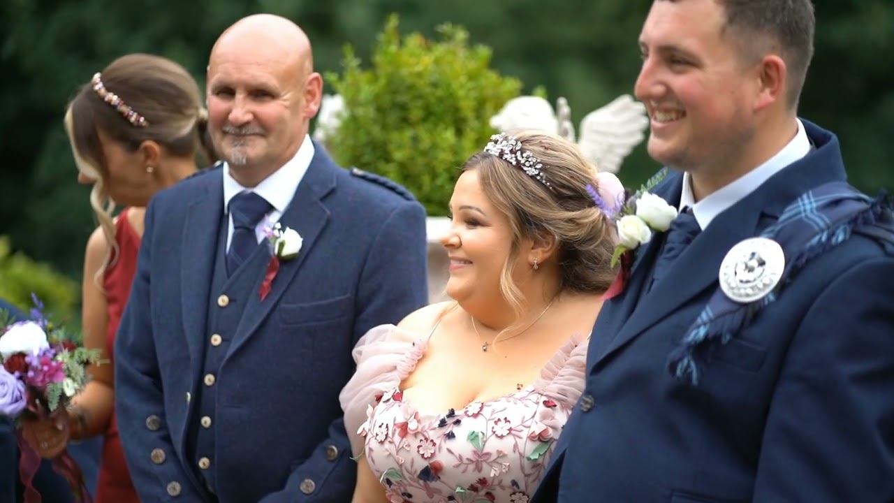 Erin & Michael at Branxholm Park House, Hawick