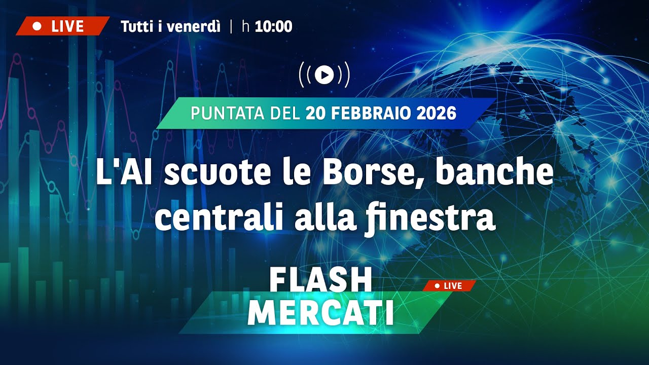 L'AI scuote le Borse, banche centrali alla finestra