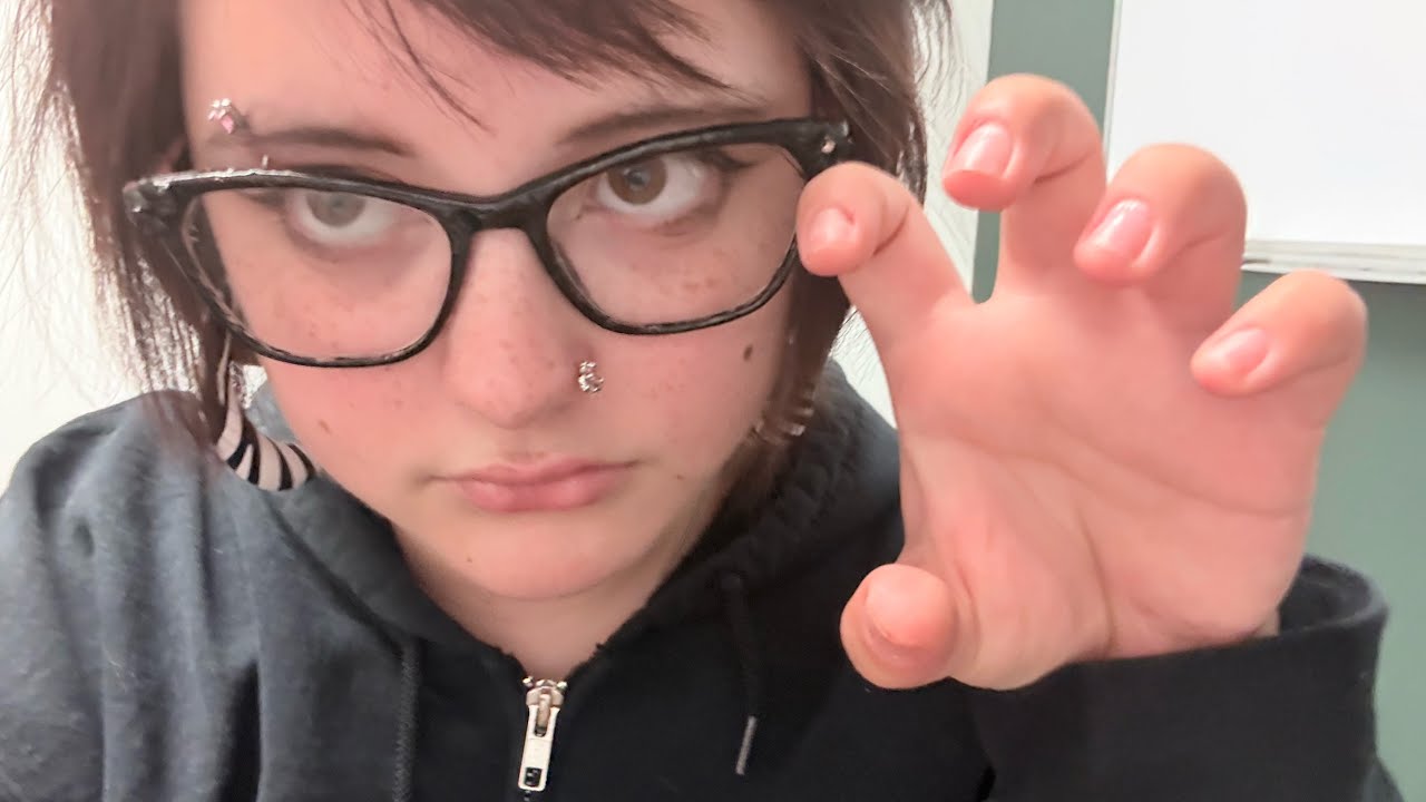 [ASMR] Counter top tapping, hand movements, and face touching 