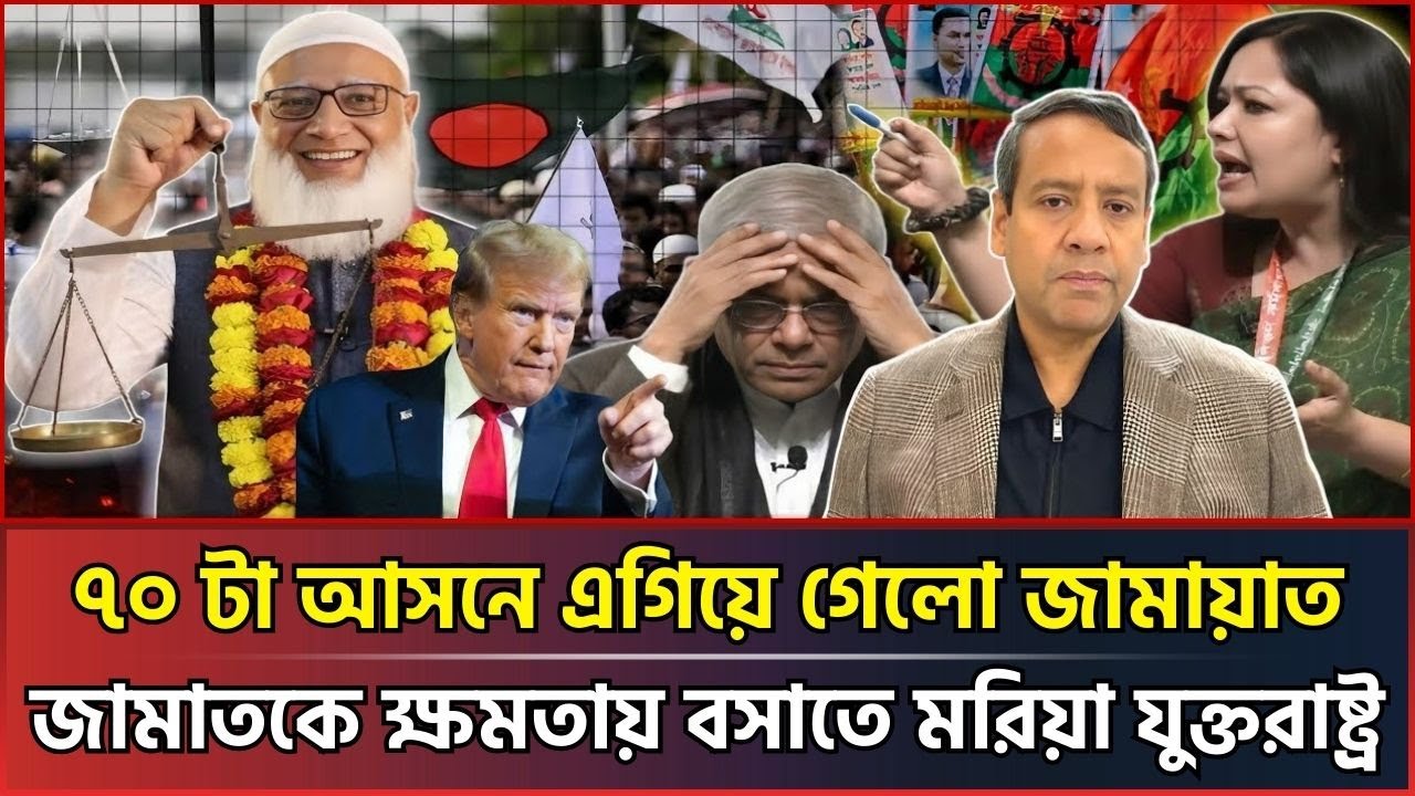 জামায়াতকে ক্ষমতায় বসাতে মরিয়া যুক্তরাষ্ট্র! Jamaat | Golam Maula Rony Talkshow
