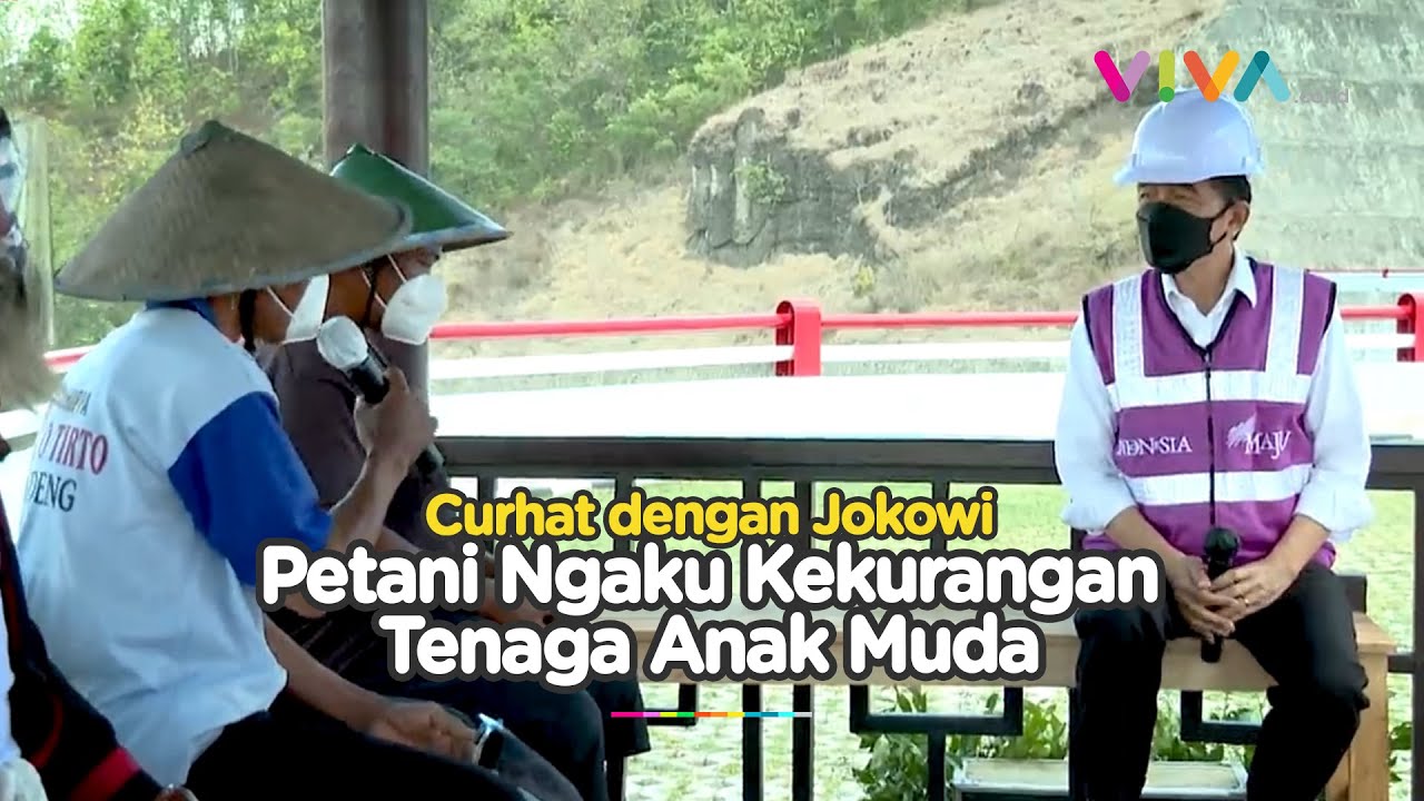 Jokowi Ngerumpi Bareng Petani, Keluh Kesah Anak Muda Ogah ke Sawah