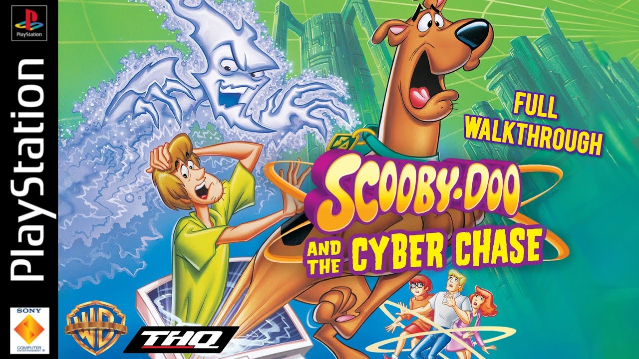 Scooby-Doo And The Cyber Chase (2001) (PS1) Full Walkthrough 
