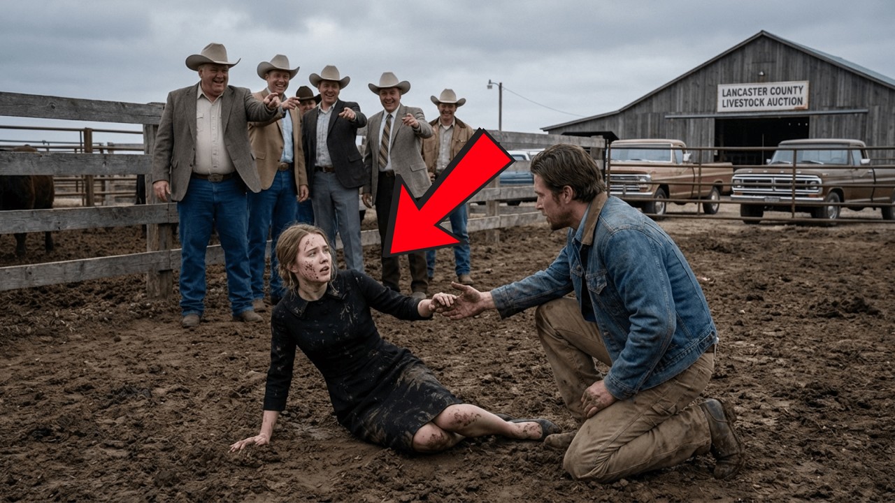 They Pushed the Widow Into the Mud and Laughed — Only One Man Helped Her Up  He Became Her Husband