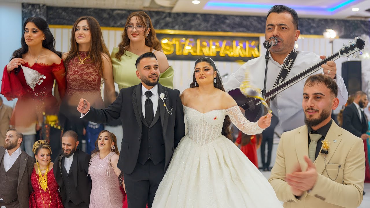 Vindar Adil Hizny 2025 Hamid & Ahlam ڤـيندار عادل حـزني رقص كردي  زفاف العروسين