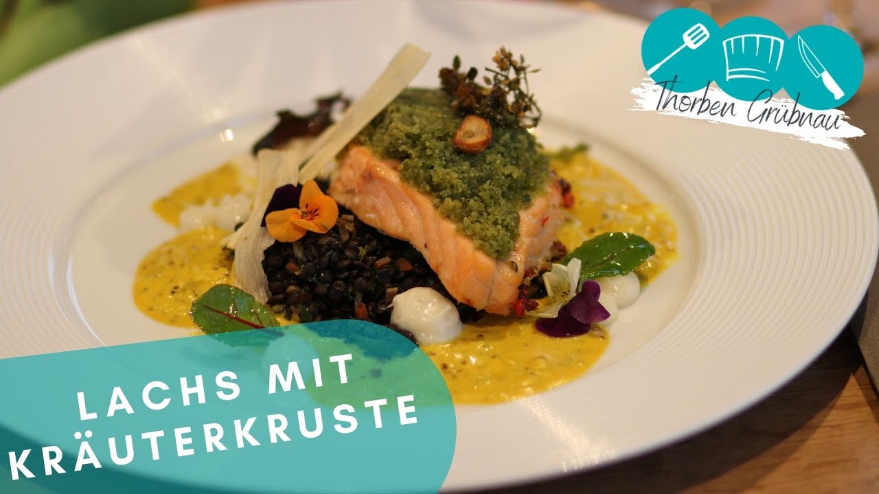 Lachsfilet mit Kräuterkruste - Aromabox zum Valentinstag - Patentkrug Oldenburg