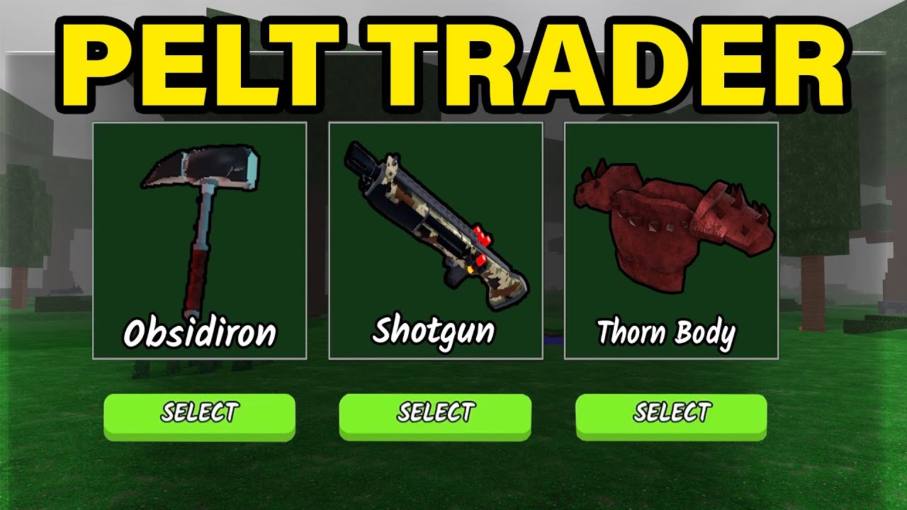 SOBREVIVI 99 NOITES NA FLORESTA MAS O PELT TRADER É OP