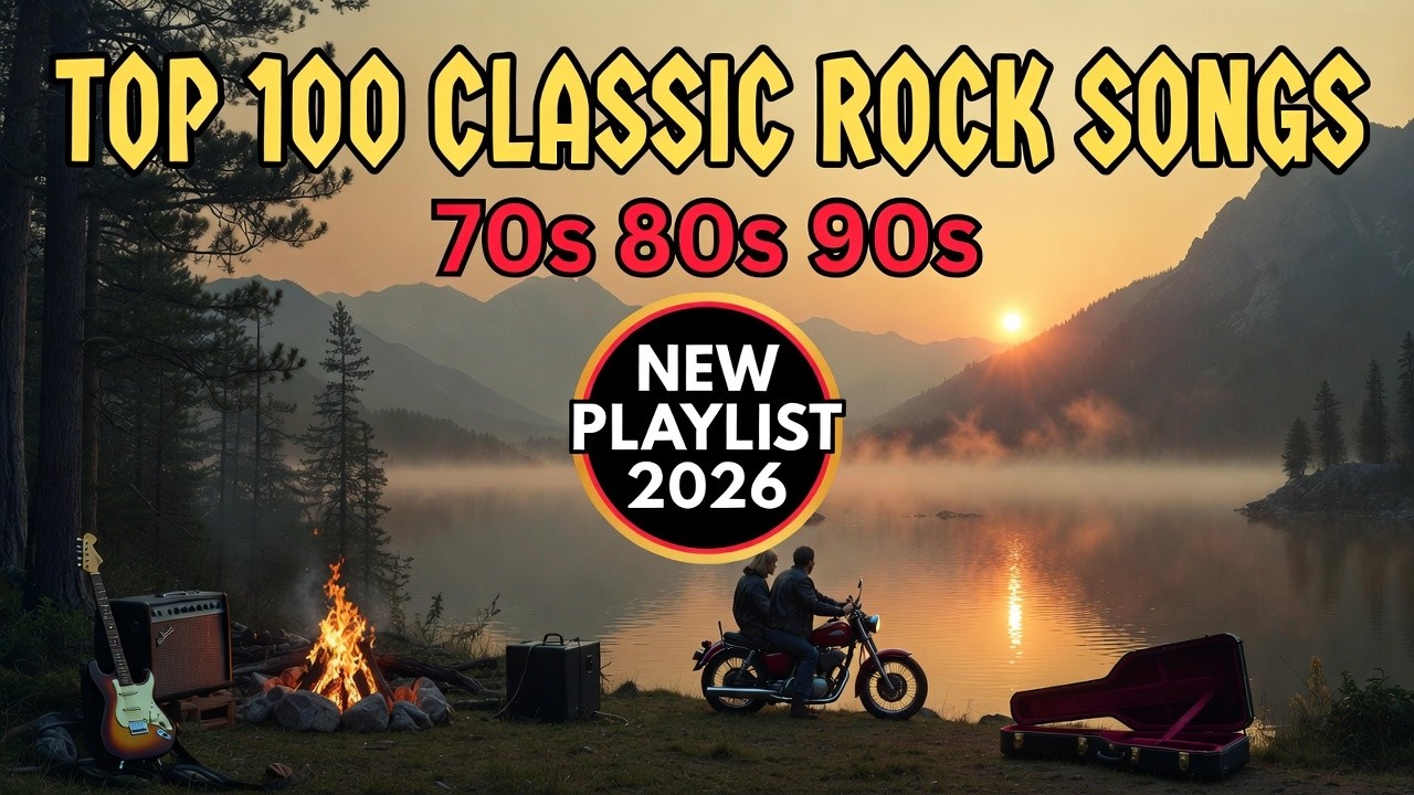 Powerful Classic Rock Songs 🎸 Best Adrenaline Rock of All Time ⚡ 70s 80s 90s Hits