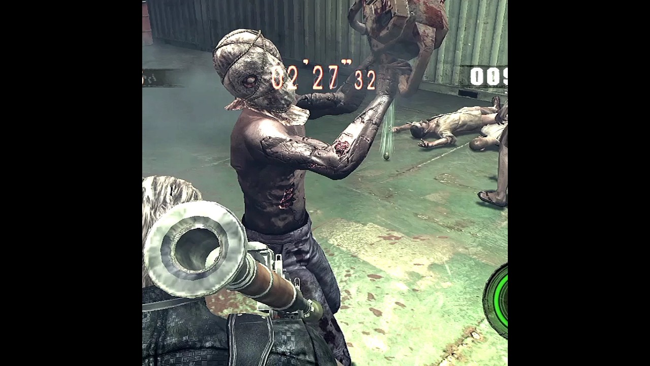 Mercenaries NO MERCY WESKER  Resident evil 5 SHIP DECK #shorts #viral @carryminati
