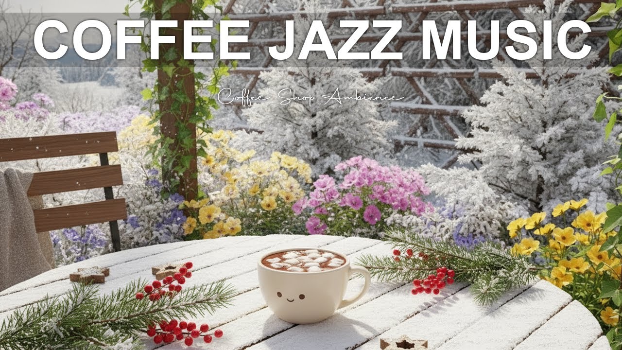 Coffee Jazz Music☕❄️ | Calm Roast Coffee – Cozy Winter Café Ambience