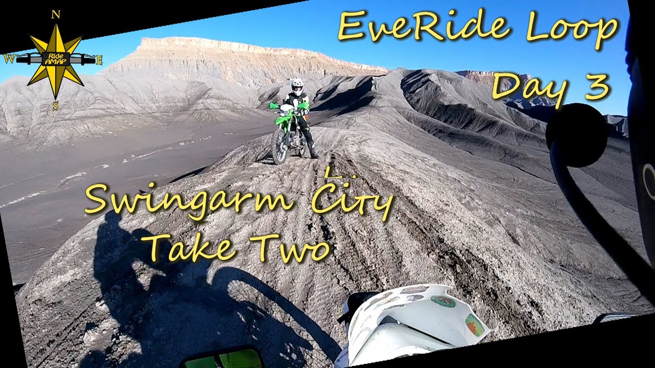 Day 3 of EveRide Loop   Early Morning Fun and more Swingarm City