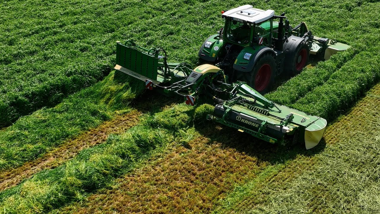 Krone EasyCut B 880 CV/CR (Collect) und B 1050 CV (Collect) – Mähen mit maximaler Schlagkraft