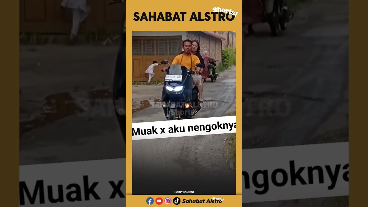 Emak-emak di kisaran ini selalu bawa anaknya saat mau modus pura-pura kehabisan bensin. #ngakak