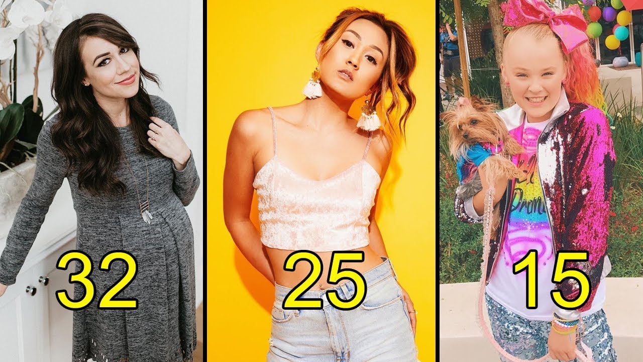 Top Female Influencers From Oldest to Youngest December 2018