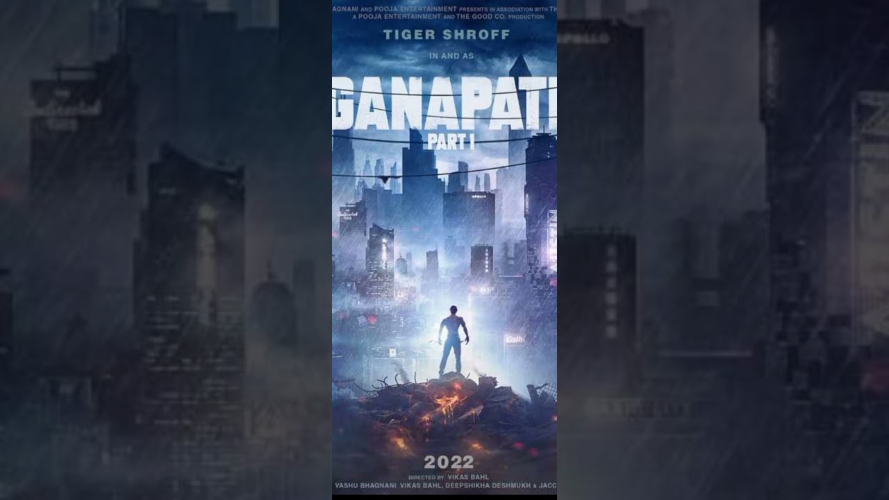 Tiger shroff ganapath movie motion pictures #shorts