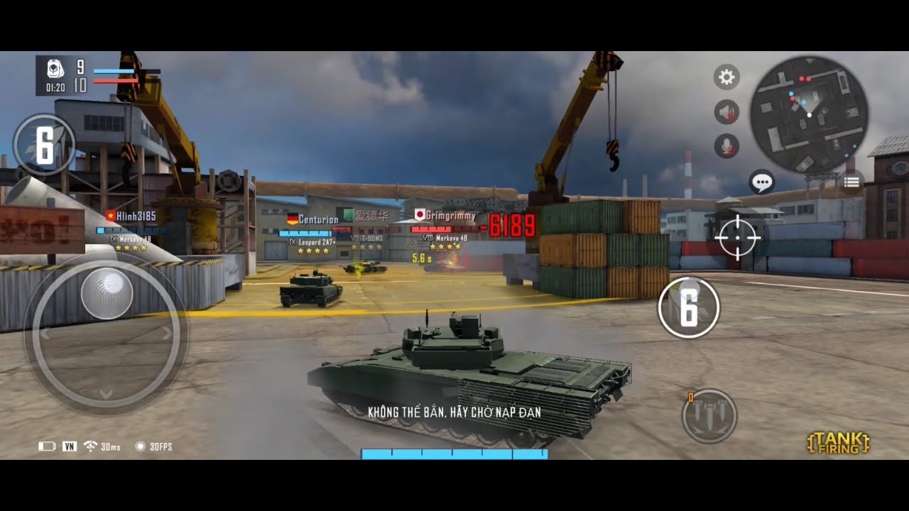 Tank Firing:Hôm nay được nghĩ phép #bật mic nói chuyện trên video#youtube