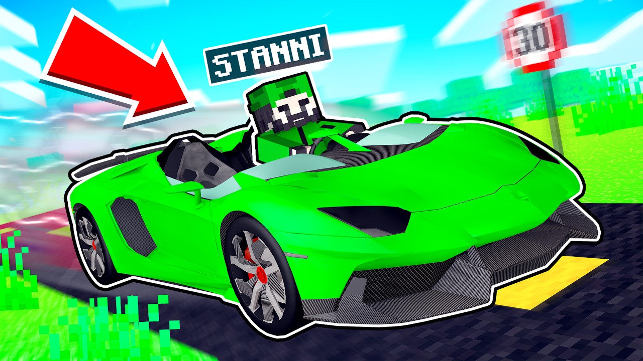 ich kaufe EINEN LAMBORGHINI für mein AUTOHAUS in Minecraft!