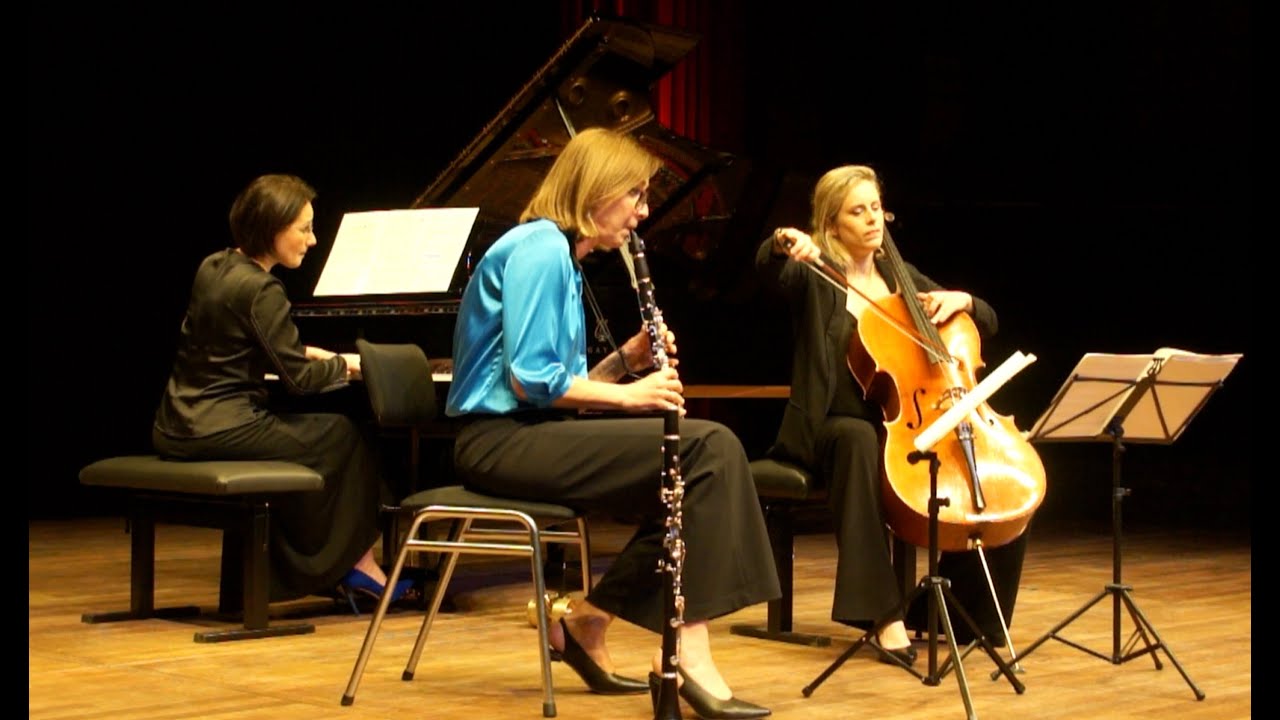 Johannes Brahms   Trio in A Minor Op  114: II Adagio Gauguin Ensemble live