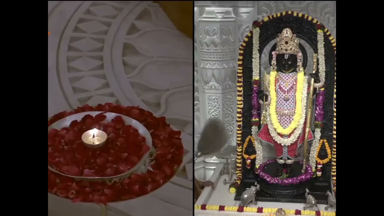 #श्री #रामलला #रामजन्मभूमि मंगला श्रृंगार आरती दर्शन दिनांक–09-12-25 मंगलवार #viral #video #ram