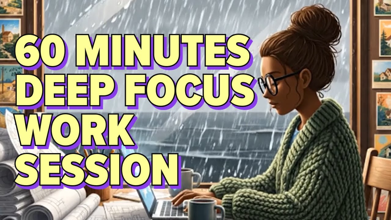 60 Minute Deep Work Focused Session | LoFi Focus Session